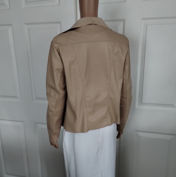 Bagatelle Faux Leather Spring Jacket Large - Picture 9 of 9